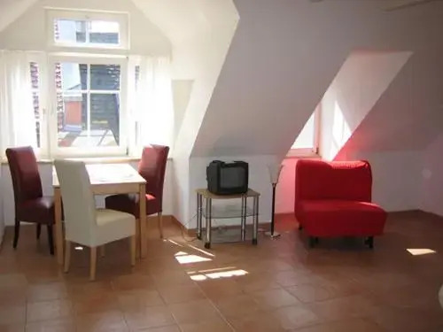 Ferienwohnung über den Dächern