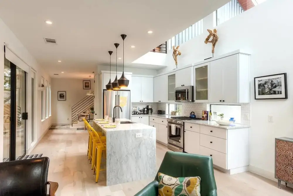 Bright Artistic Central East Austin Home