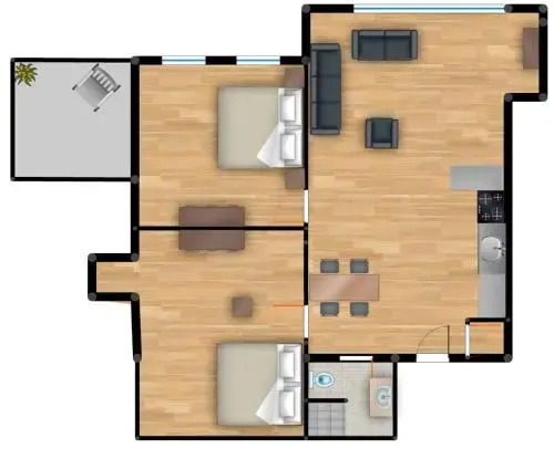 Residenz am Balmer See - BS 71 mit Wellnessbereich