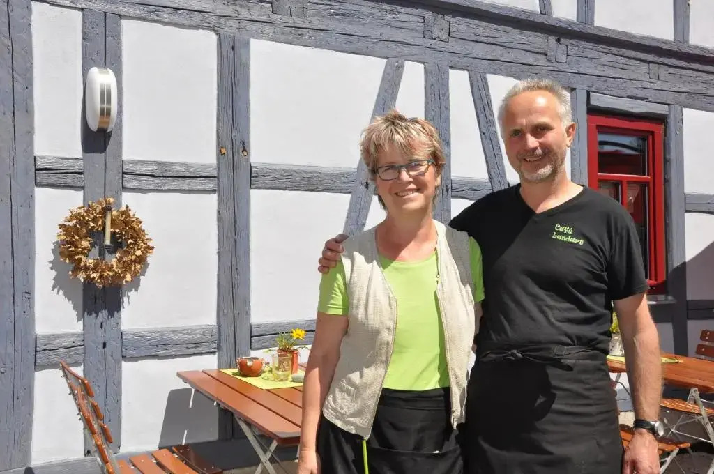 Café Landart im Thüringer Finistère