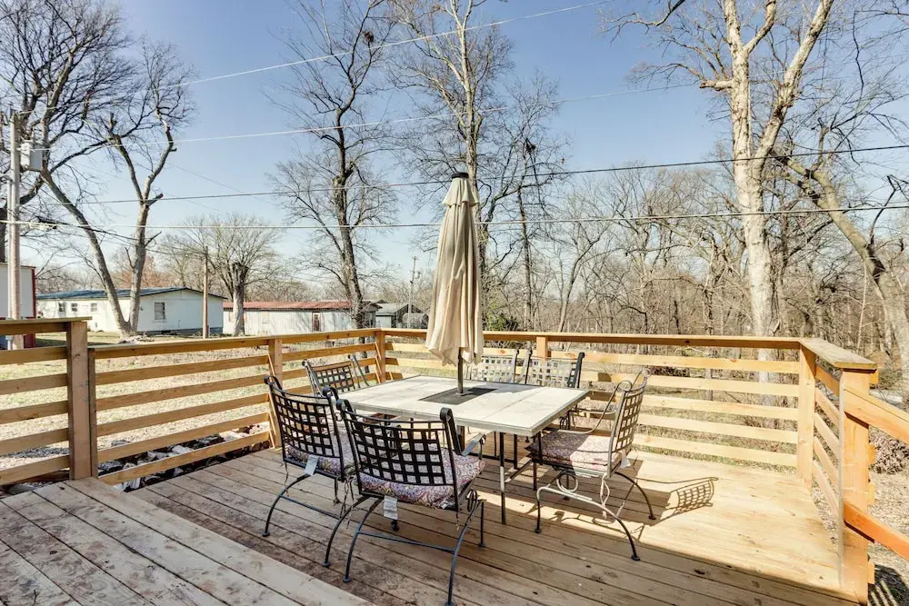 1/2 Mi to Grand Lake: Home w/ Furnished Deck!