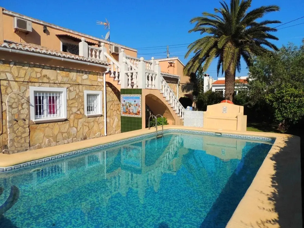 Villa With 4 Bedrooms in Oliva, With Private Pool, Furnished Terrace a