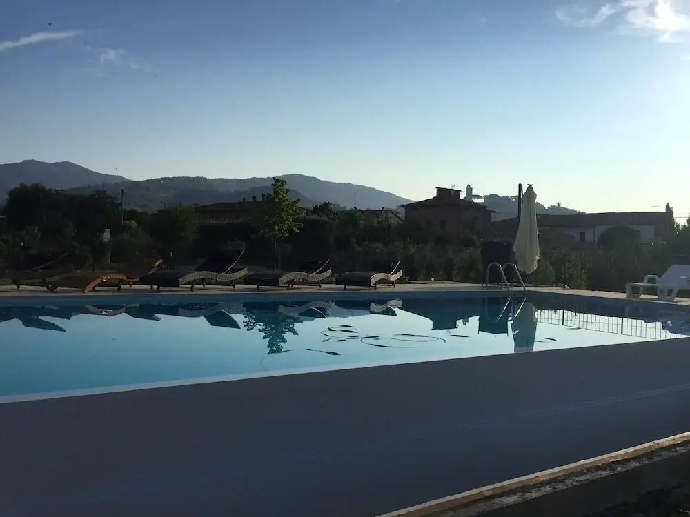 Studio in Castiglion Fiorentino, With Wonderful City View, Pool Access