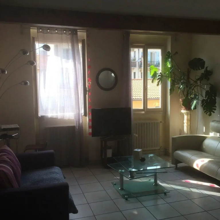 Bright 50sqm Duplex Apartment With One Room In The Center Of Nice, Wit