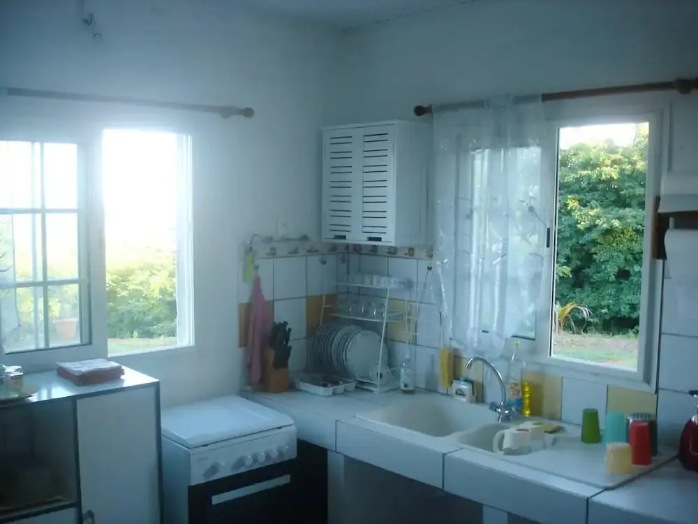 House with 2 Bedrooms in Le François, with Wonderful Sea View, Furnished Garden And Wifi - 8 Km From the Beach