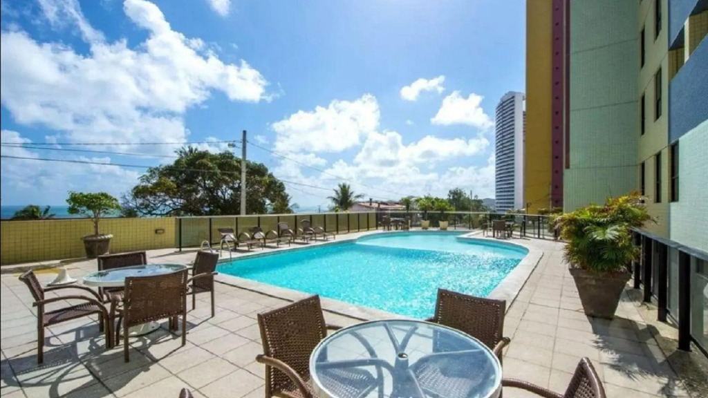 Paradise 305 Praia Flat - NBI - Vista x Mar Ponta Negra