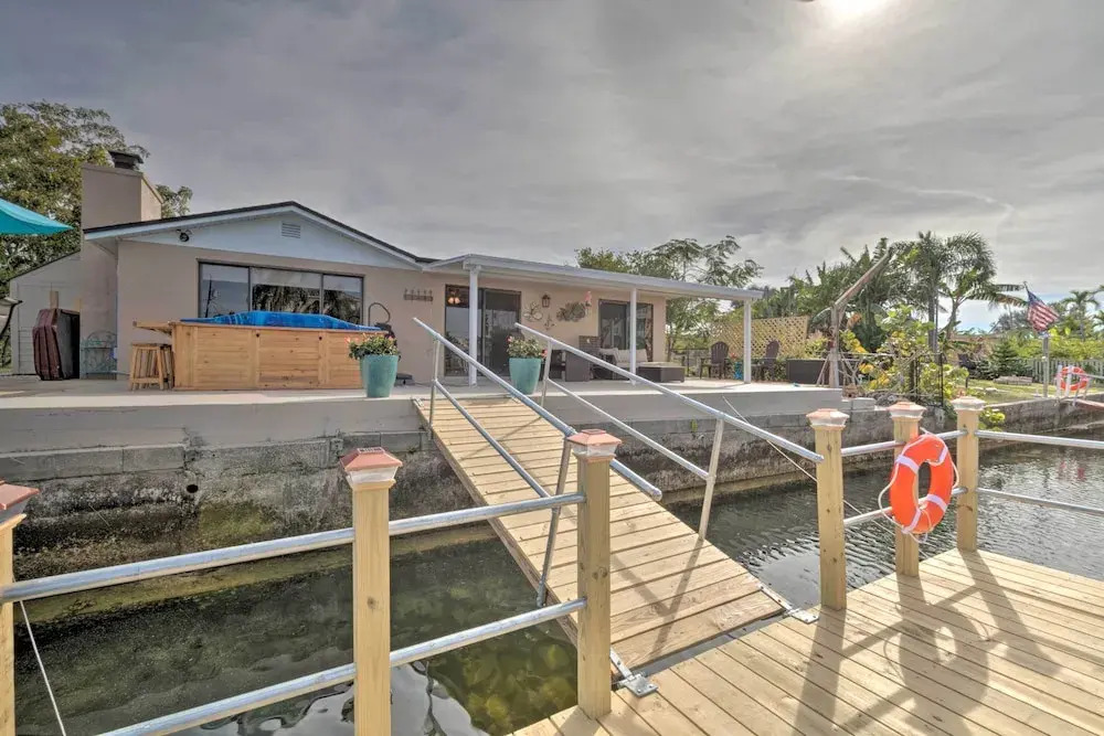 Canalfront Home w/ Dock & Access to Gulf of Mexico