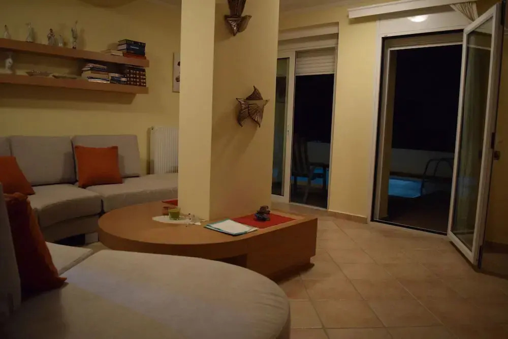 Hillside Villa, Private Pool , Panorama View & Free Parking 2km from Archaeological Museum