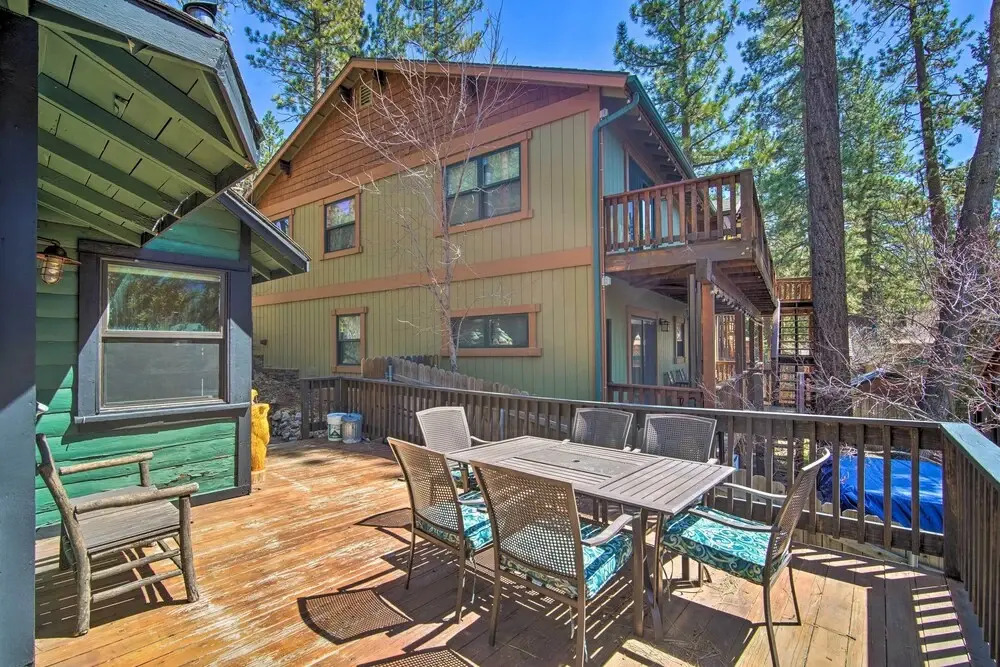 1 Mi to Bear Mountain: Cabin in Big Bear Lake