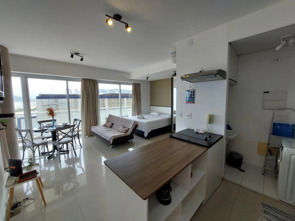 Book Santos - Unlimited 1419 - Studio Frente Mar