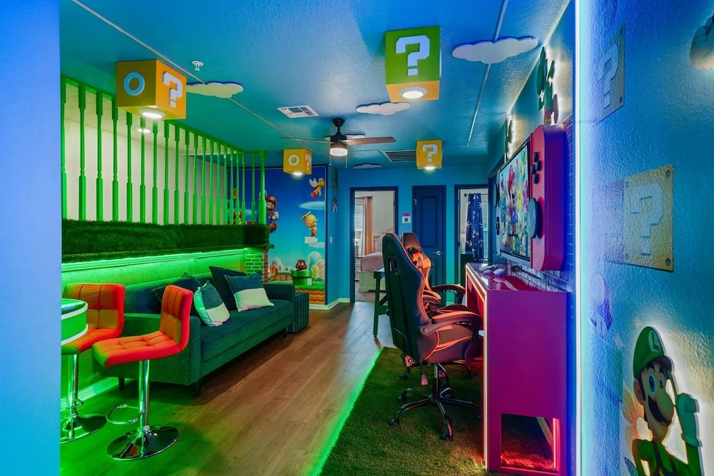Modern 5BR Nintendo Loft Private Pool 16144
