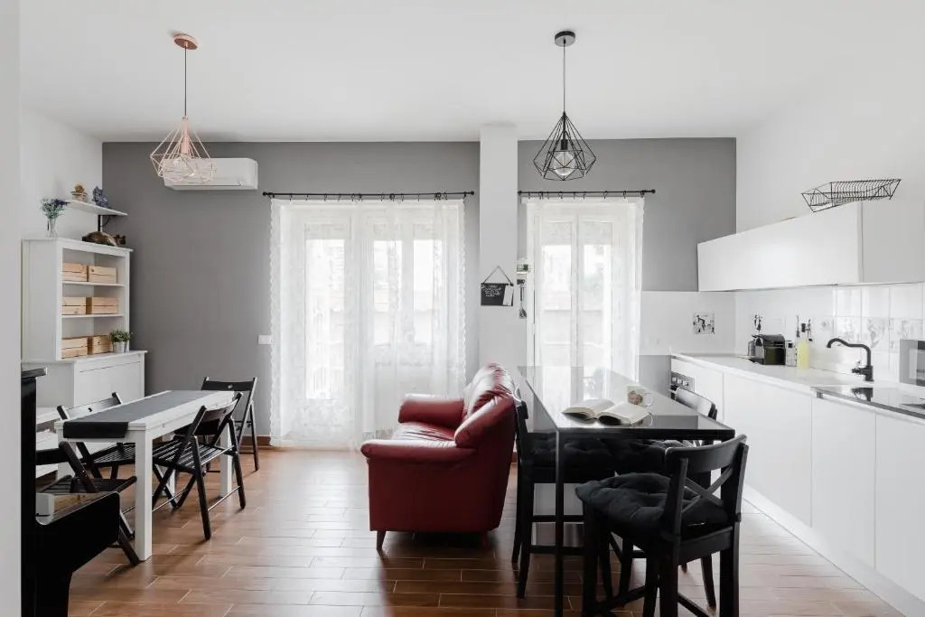 Scarfoglio Apartment, 4 persone, 2 camere, balcone, Wi-Fi, Stazione Tiburtina