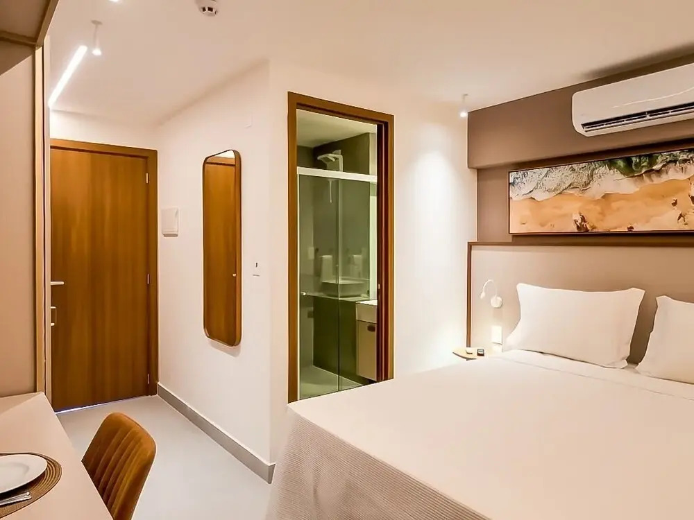 Restinga by Xtay - Studios com piscina e academia, pé na areia em João Pessoa