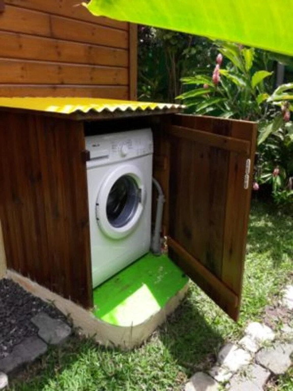 Bungalow With 2 Bedrooms in Baie Mahault, With Enclosed Garden and Wif