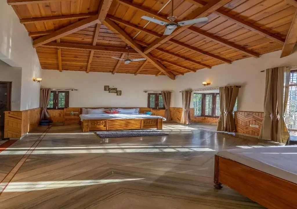 SaffronStays Willow Castle, Bhimtal - Pet-Friendly Home Near Bhimtal Lake