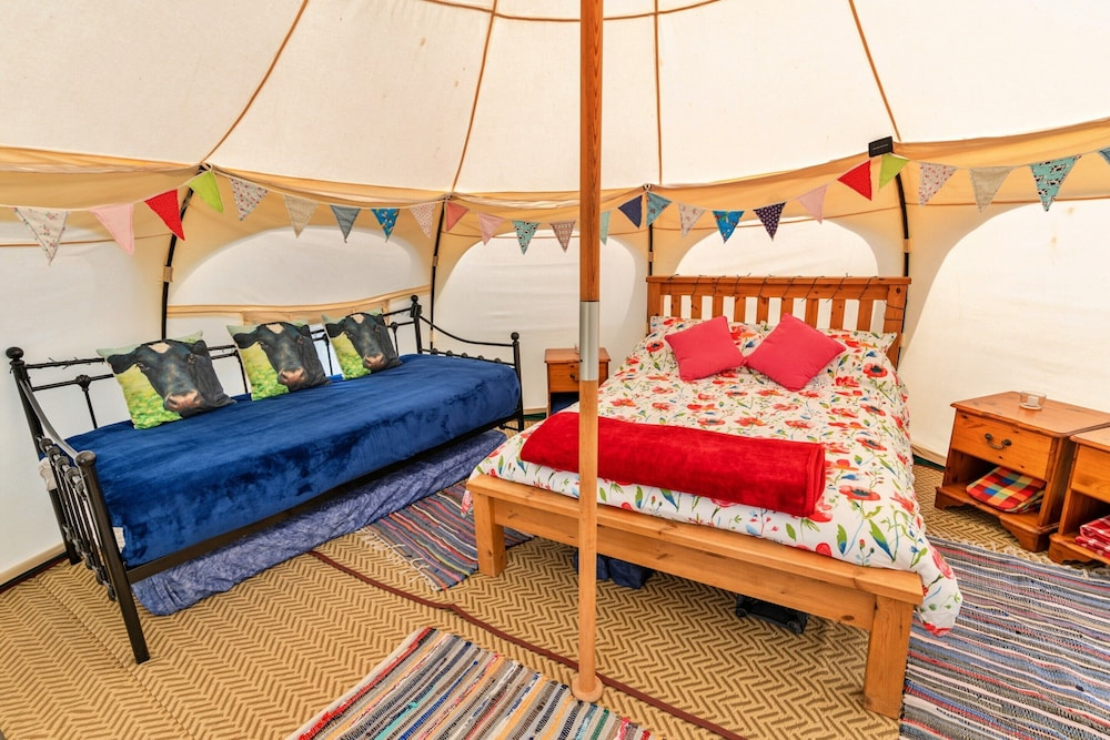 Bell Tent in North Devon Near Stunning Beaches