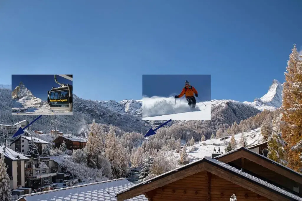 Chalet and Penthouse Zen, two Properties, 100m from Ski Lift and Piste