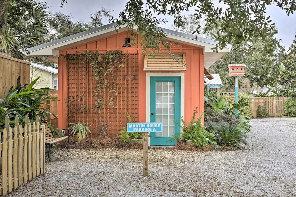 Walk to Beach From Chic Old Town Apartment w/ Yard