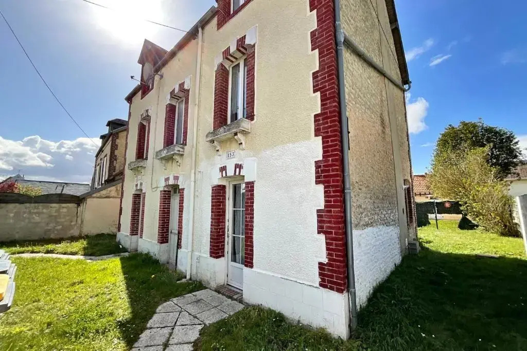 House With Garden In The Centre And Near Beach