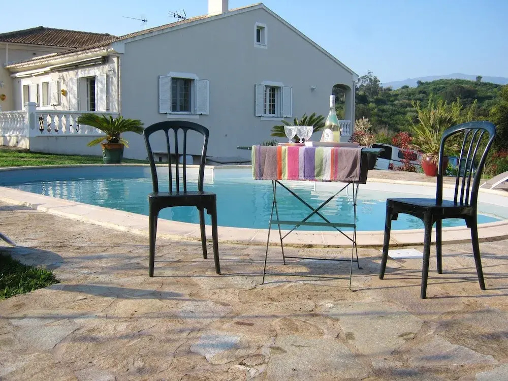 Villa With 3 Bedrooms in Oletta, With Wonderful Mountain View, Pool Ac