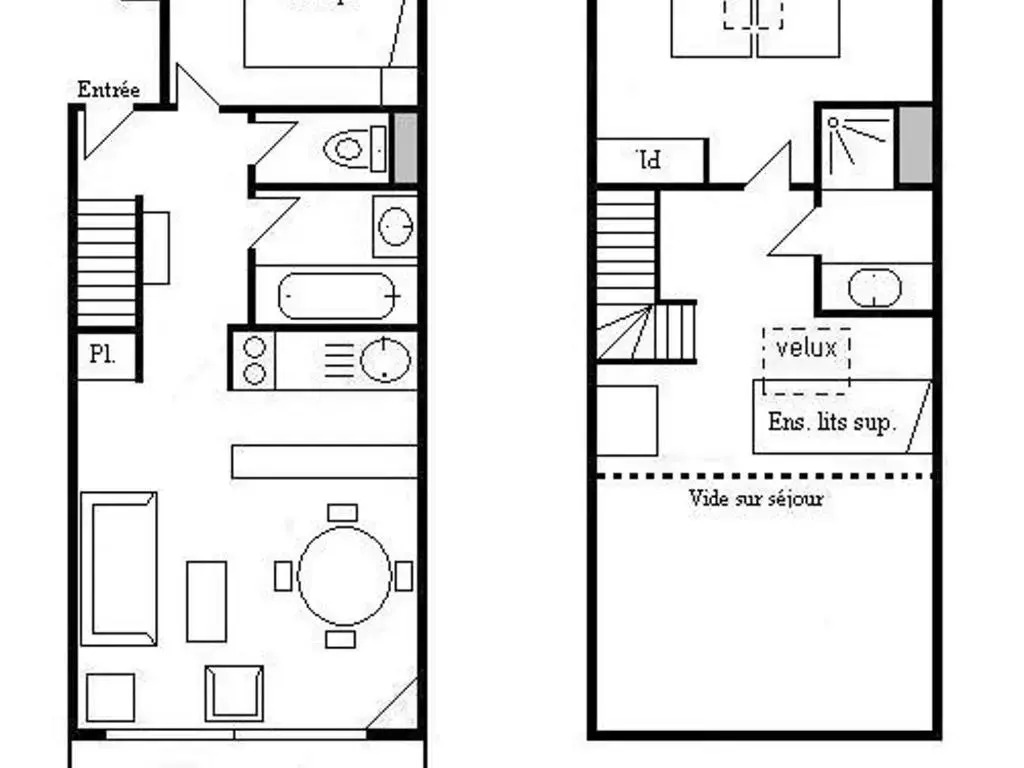 Appartement Méribel, 3 pièces, 6 personnes - FR-1-180-121