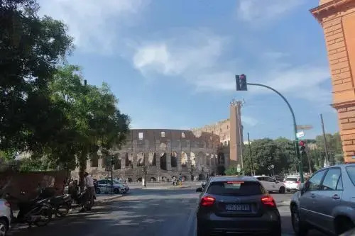 50 Metres From Colosseum