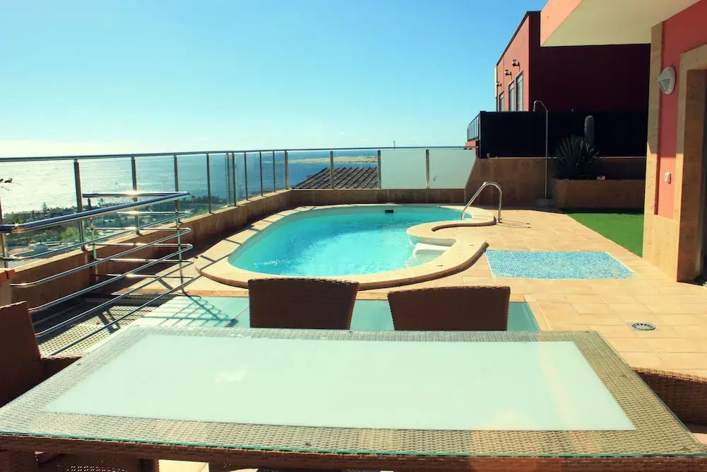 Luxury 5 star Villa Violetta with amazing sea view, jacuzzi and heated pool