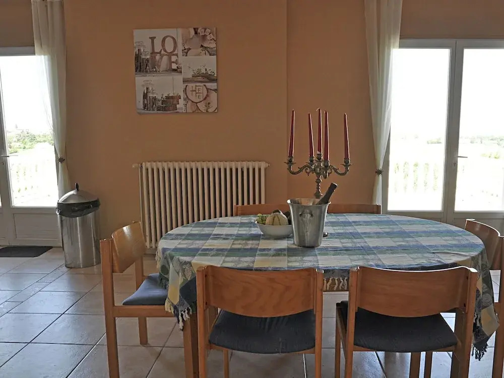 Villa with heated swimming pool and spectacular view in diverse surroundings