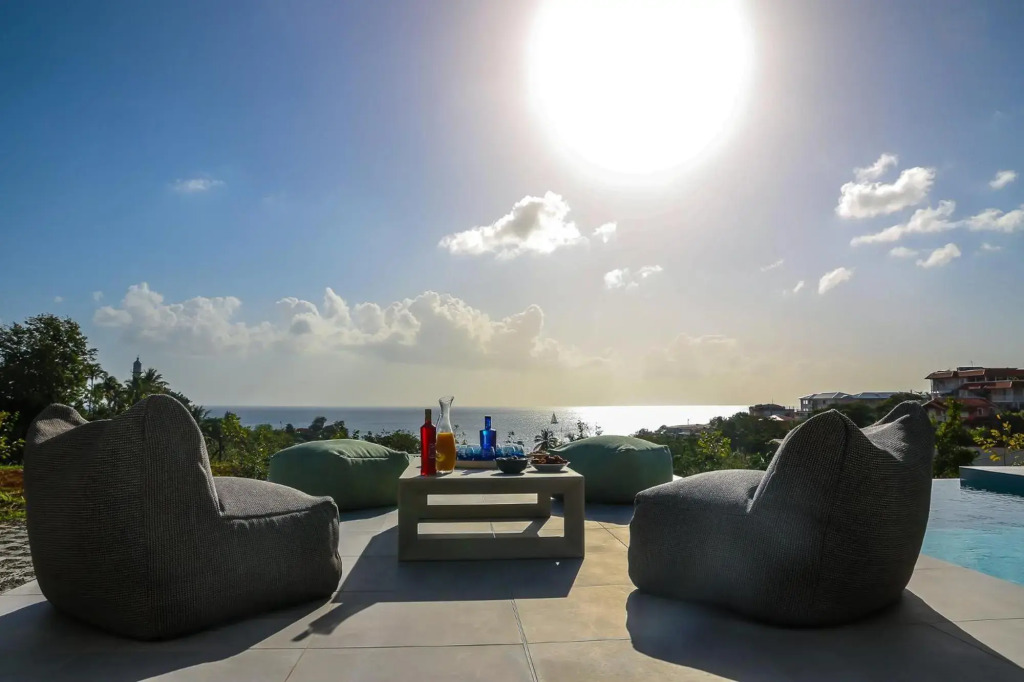 Villa avec piscine et vue mer exceptionnelle
