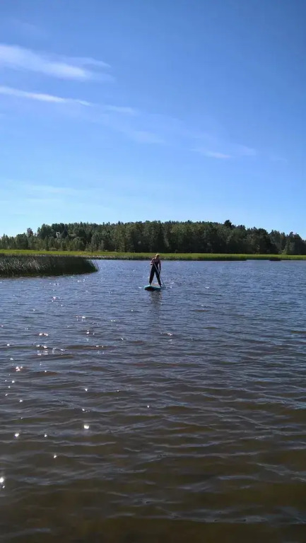 Vaalimaa Camping - On the beach