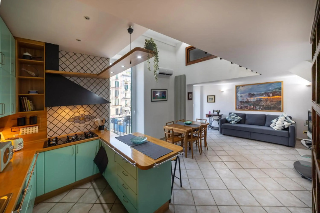 Casa Riviera, Big Apartment with Sea View on Chiaia