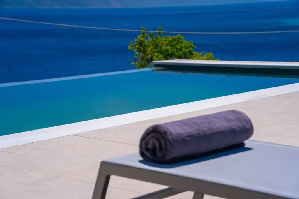 Luxury Seafront Villa Liberty with pool in Fiskardo