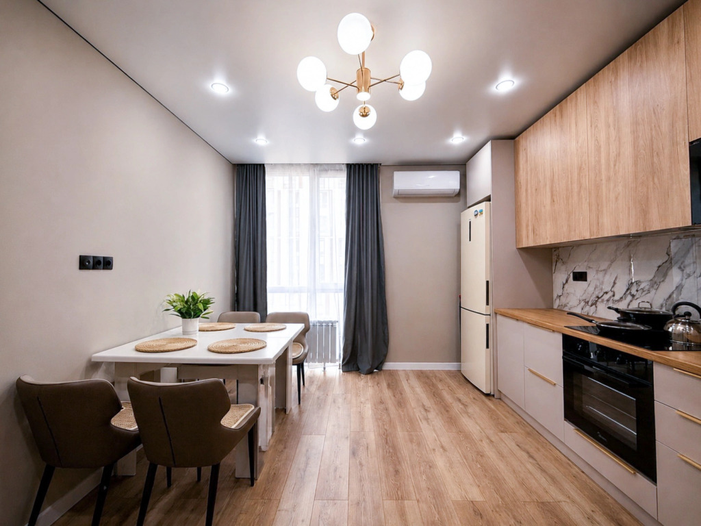 Квартира Отличный ЖК Raiymbek 15-25 residence & питьевая вода