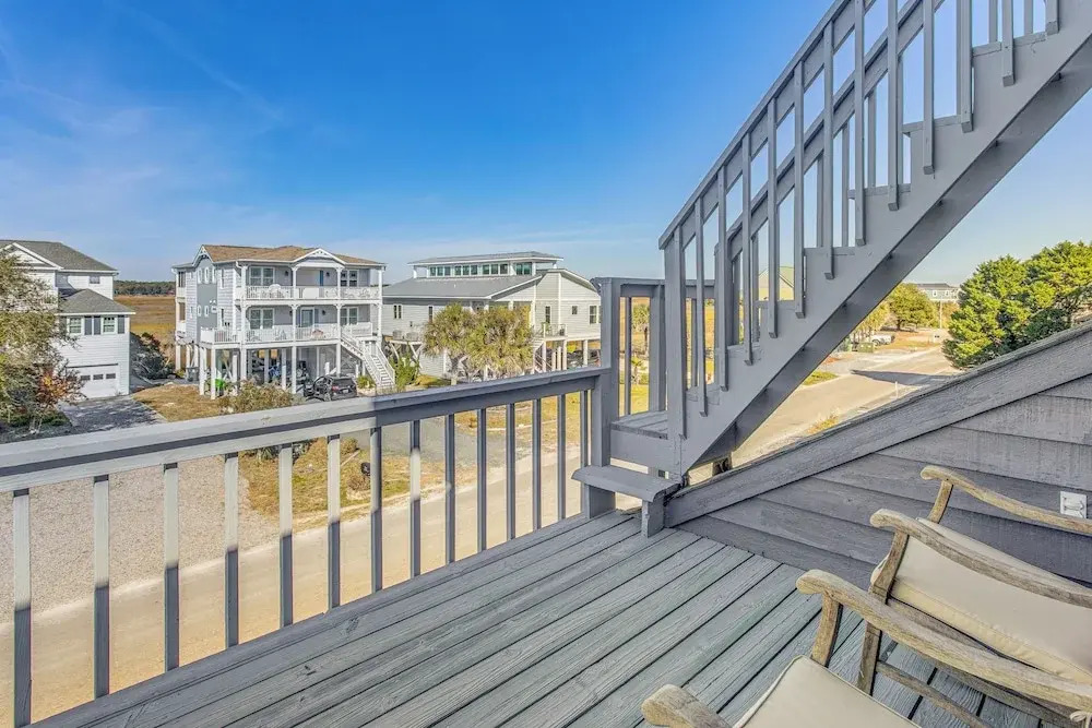 Steps to Sand! Home w/ 3 Decks in Sunset Beach