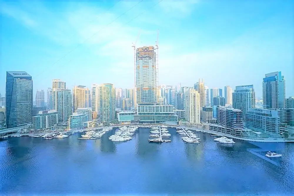 Stunning 2 bed Balcony Marina View Dubai