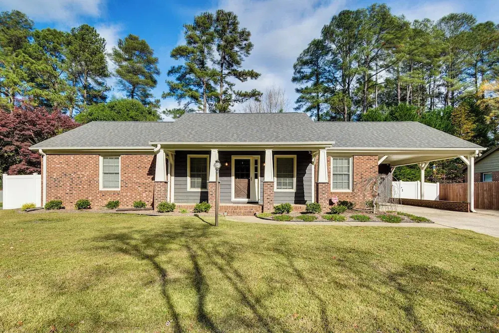 Walk to Parks & Town Square: Cary Home w/ Yard!