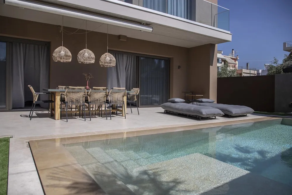 Salina SPA Villas - with PRIVATE HEATED ECO-POOL, SAUNA & JACCUZI HOT TUB