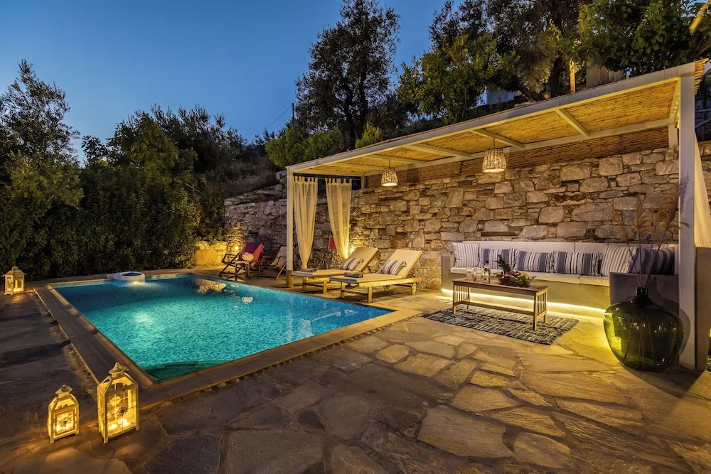 Villa Avaton With Magnificent sea View and Skopelos Town