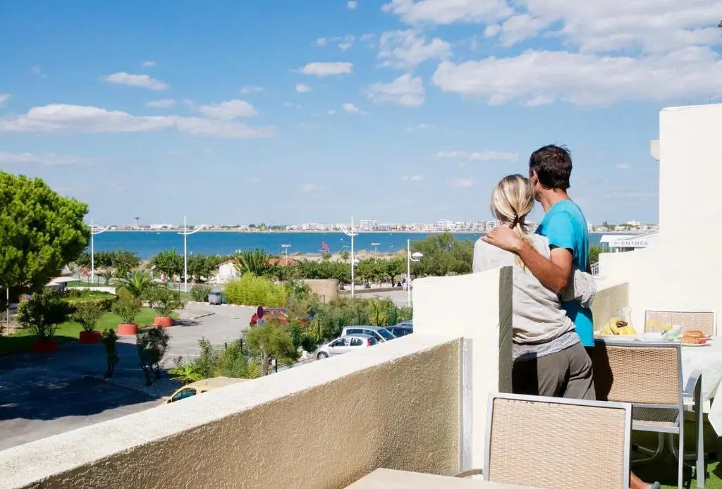 Studio 43 climatisé terrasse vue mer