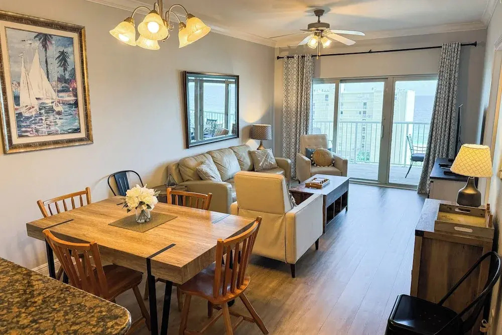 2BR Getaway Close to Beach w/ Pool & Balcony
