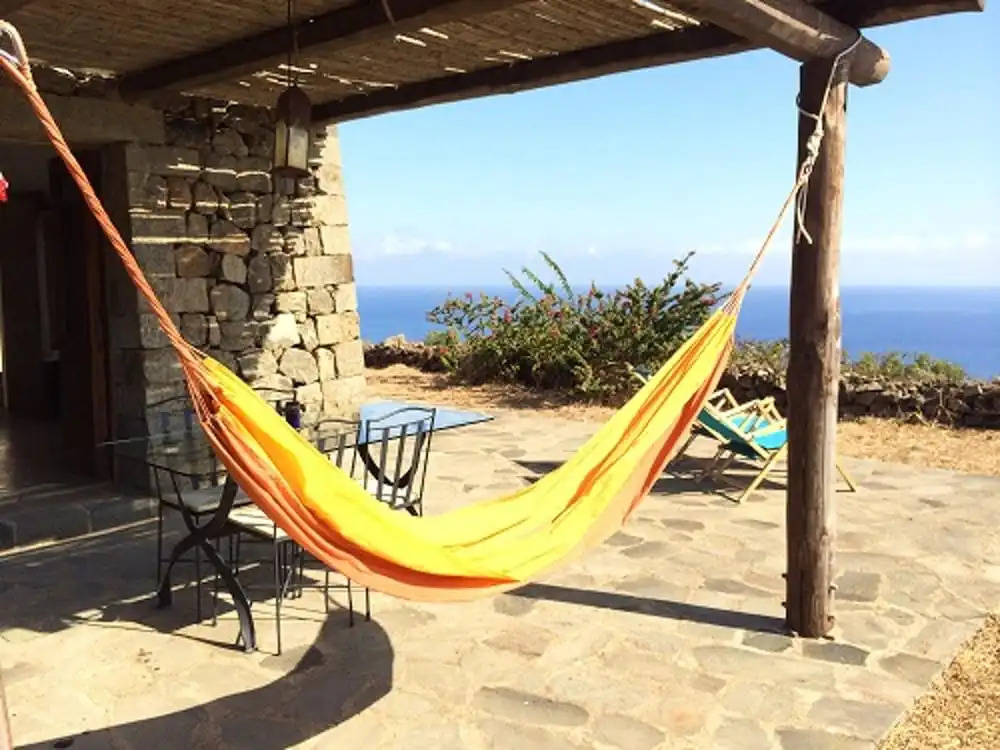 Studio in Pantelleria, With Wonderful sea View and Furnished Garden