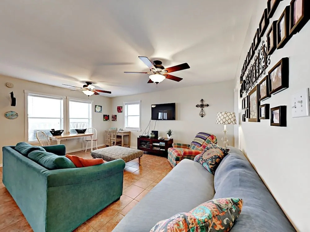 Galveston Sportsman Road Beach House by RedAwning