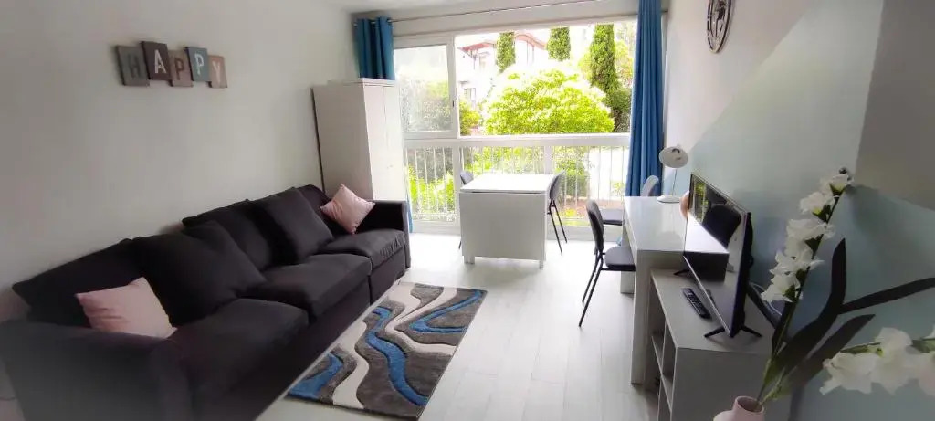 Studio 26m2 centre ville rénové avec parking privé