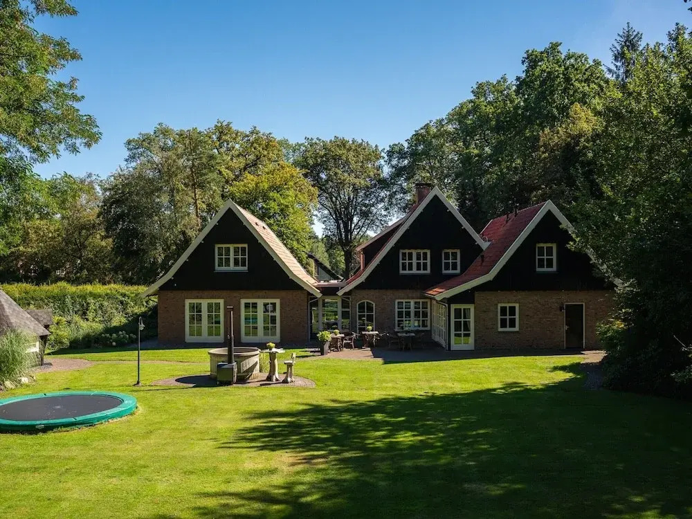 Group House in Twente With Hot Tub