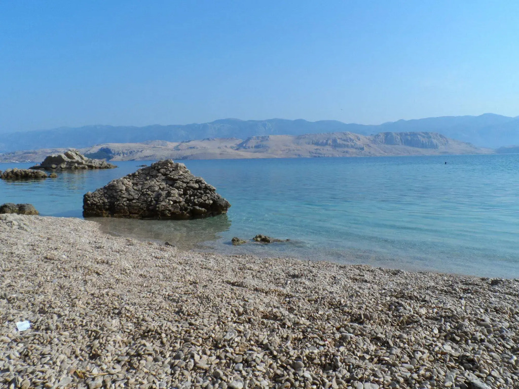 Villa Galeb Pag - at the main Beach