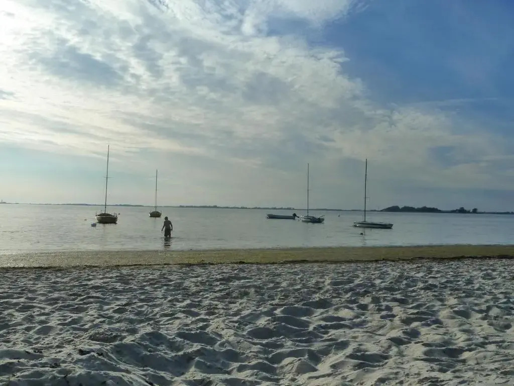 Haus Achtern Diek in erster Reihe am Meer