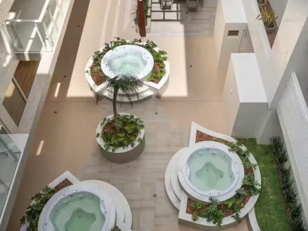 Flat pé na areia 406 Branco Haus