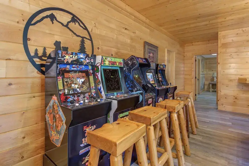Cabin w/ Hot Tub, Theater & Views - Sleeps 22