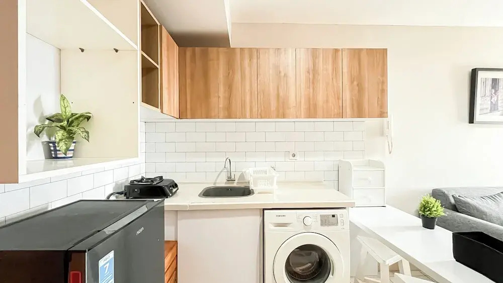Scandinavian Minimalist 2Br At Cinere Bellevue Suites Apartment