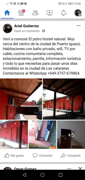 El Potro Hostel Natural